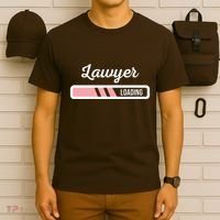 Lawyer Loading Funny New Lawyer Outfit Law Graduate Gift T-Shirt thumb 6