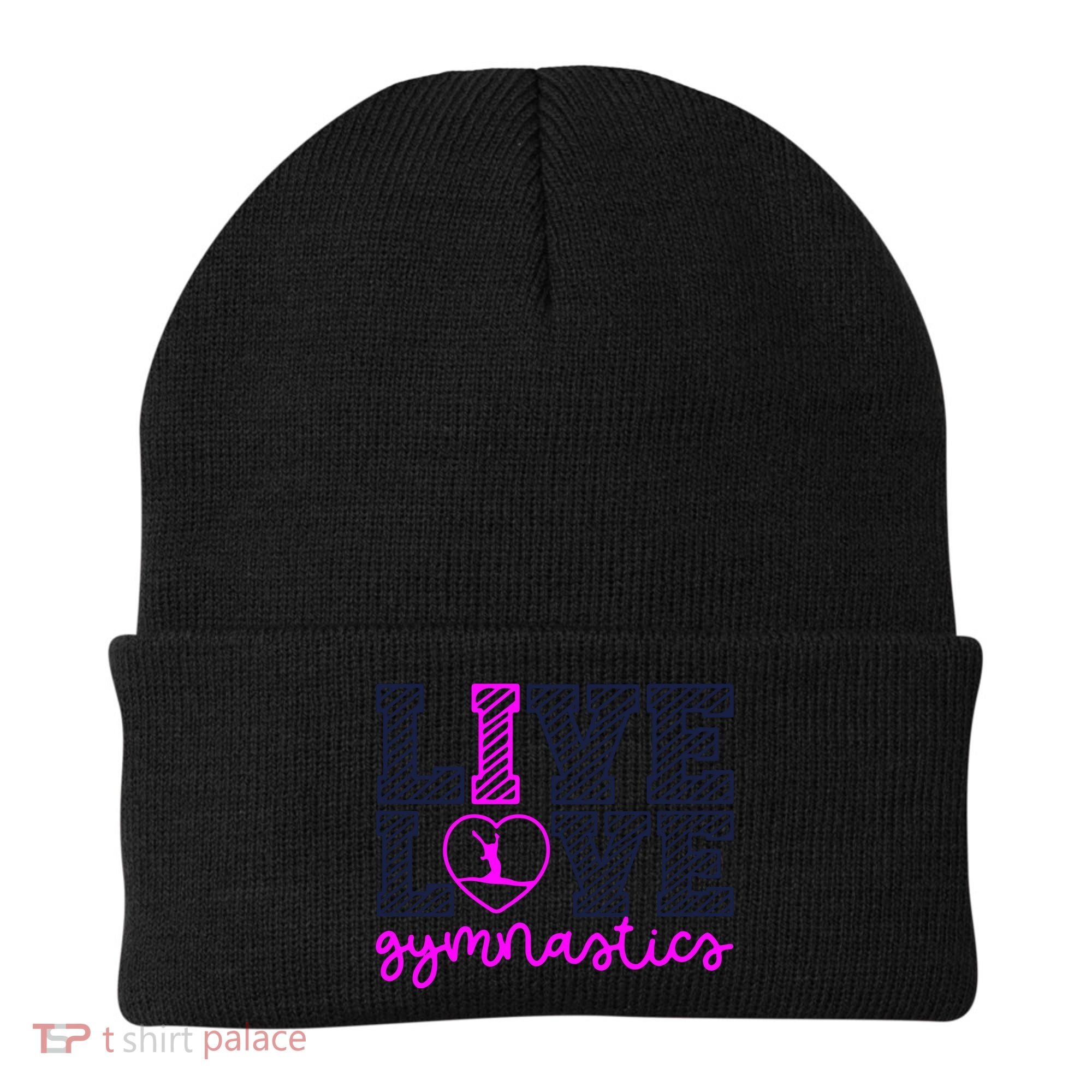 Live Love Gymnastics Beanie