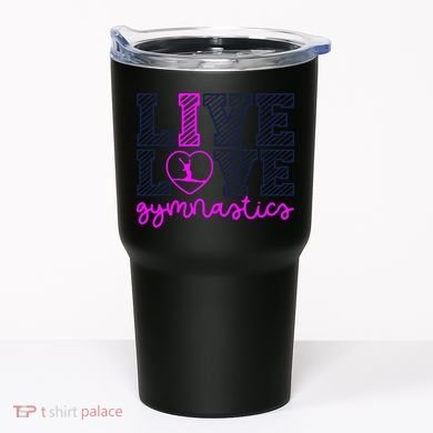 Live Love Gymnastics Tumbler