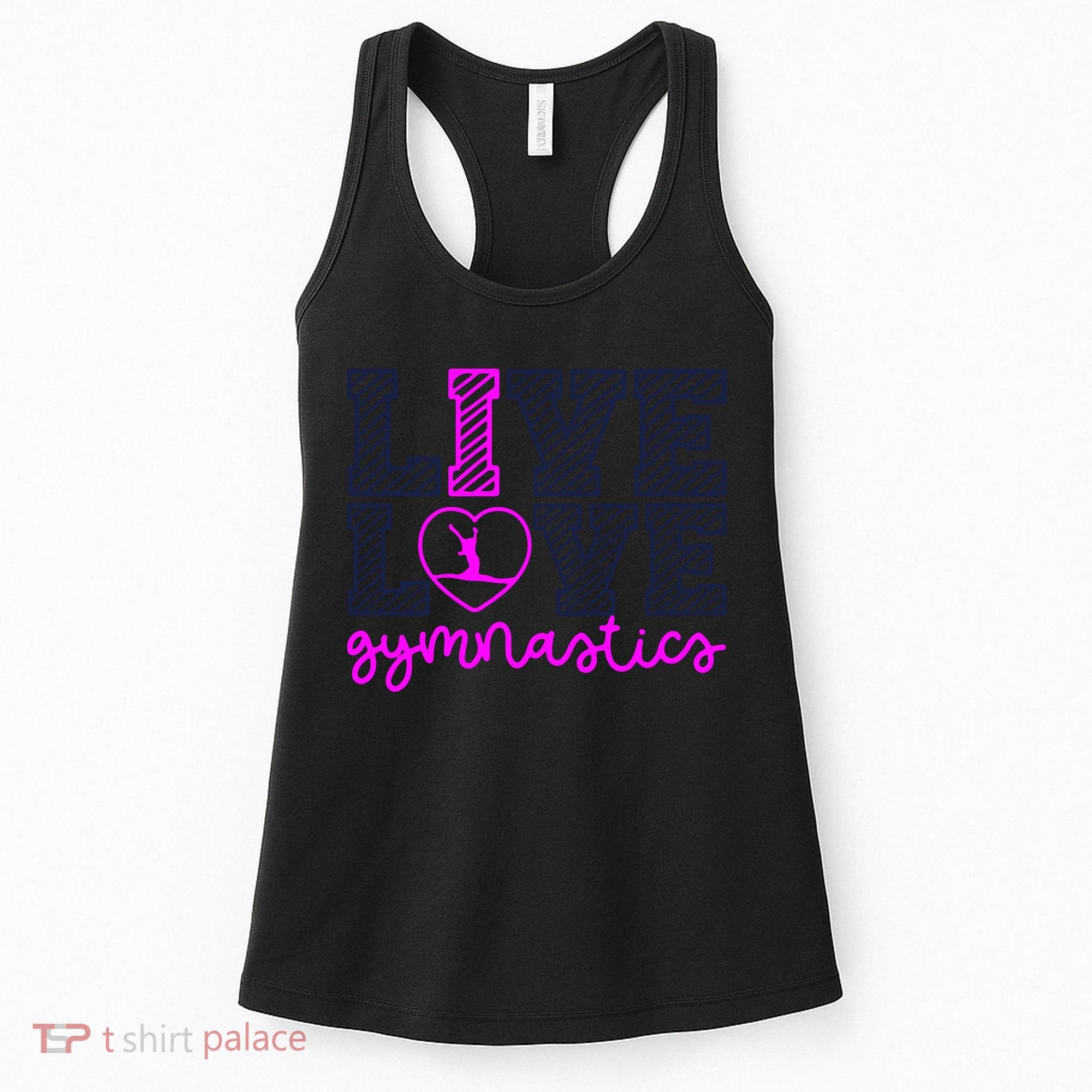 Live Love Gymnastics Women's Tank Top