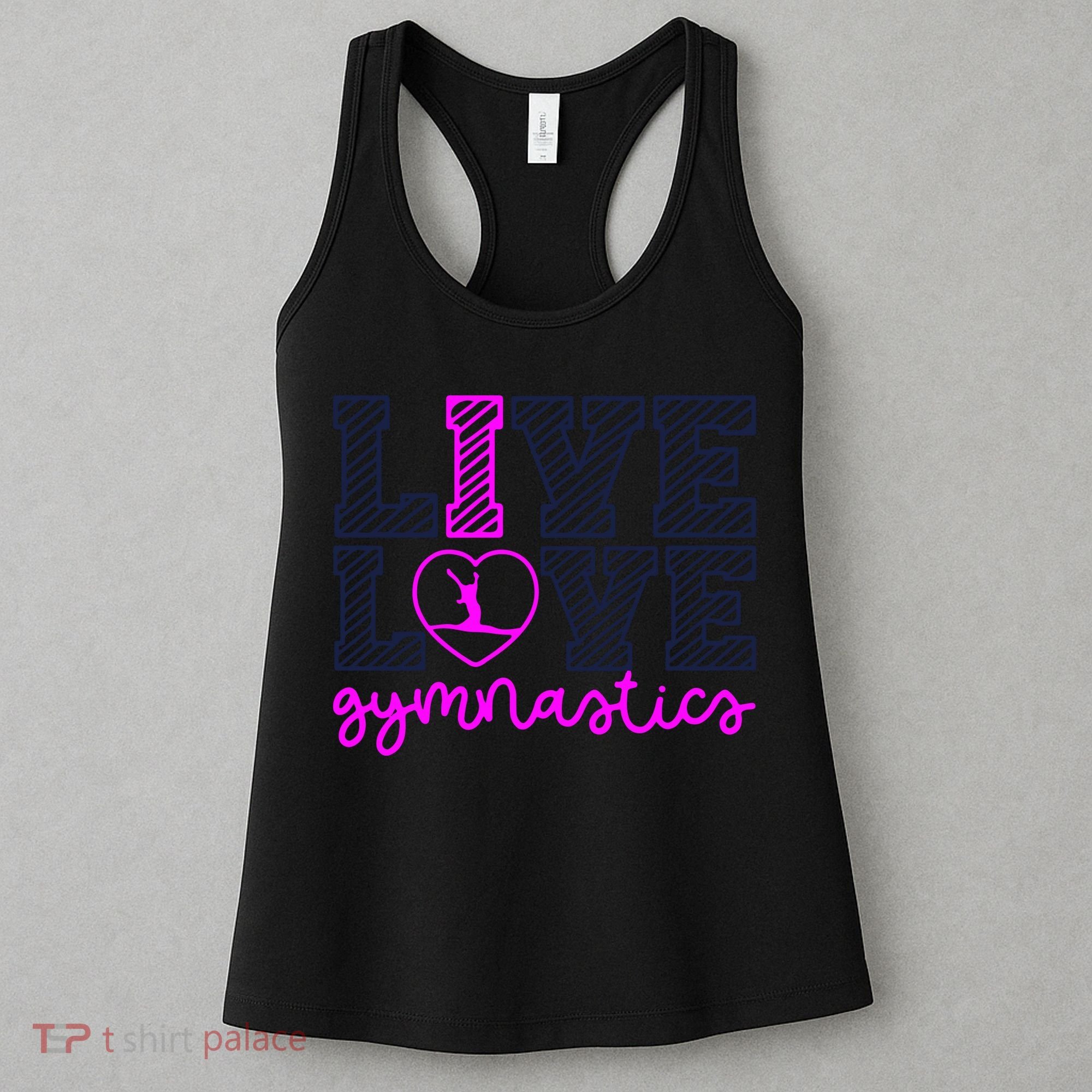 Live Love Gymnastics Women's Tank Top