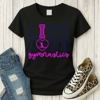 Live Love Gymnastics Women's T-Shirt thumb 3