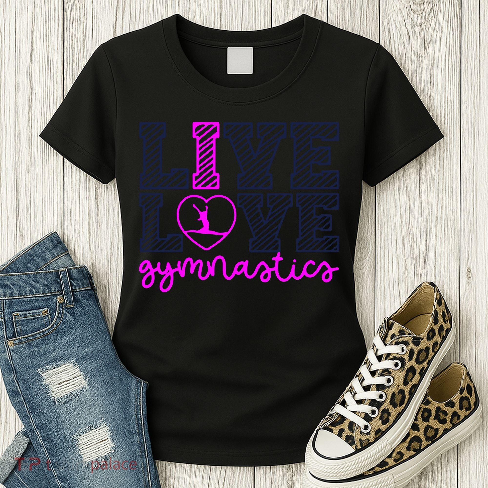 Live Love Gymnastics Women's T-Shirt