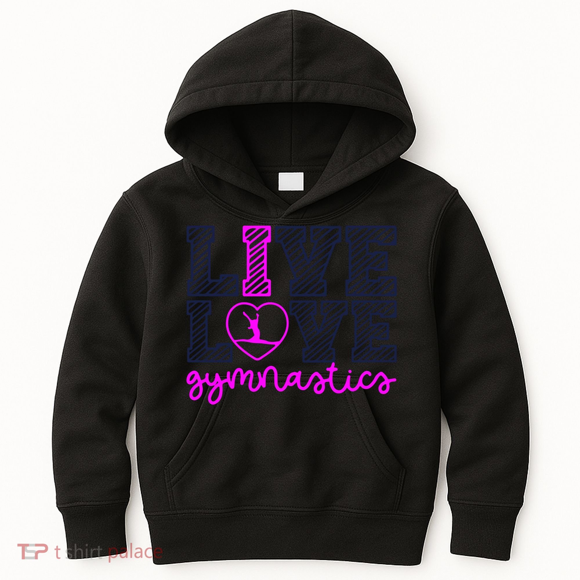 Live Love Gymnastics Kids Hoodie