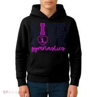 Live Love Gymnastics Kids Hoodie thumb 4
