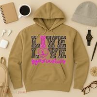 Live Love Gymnastics Hoodie thumb 3