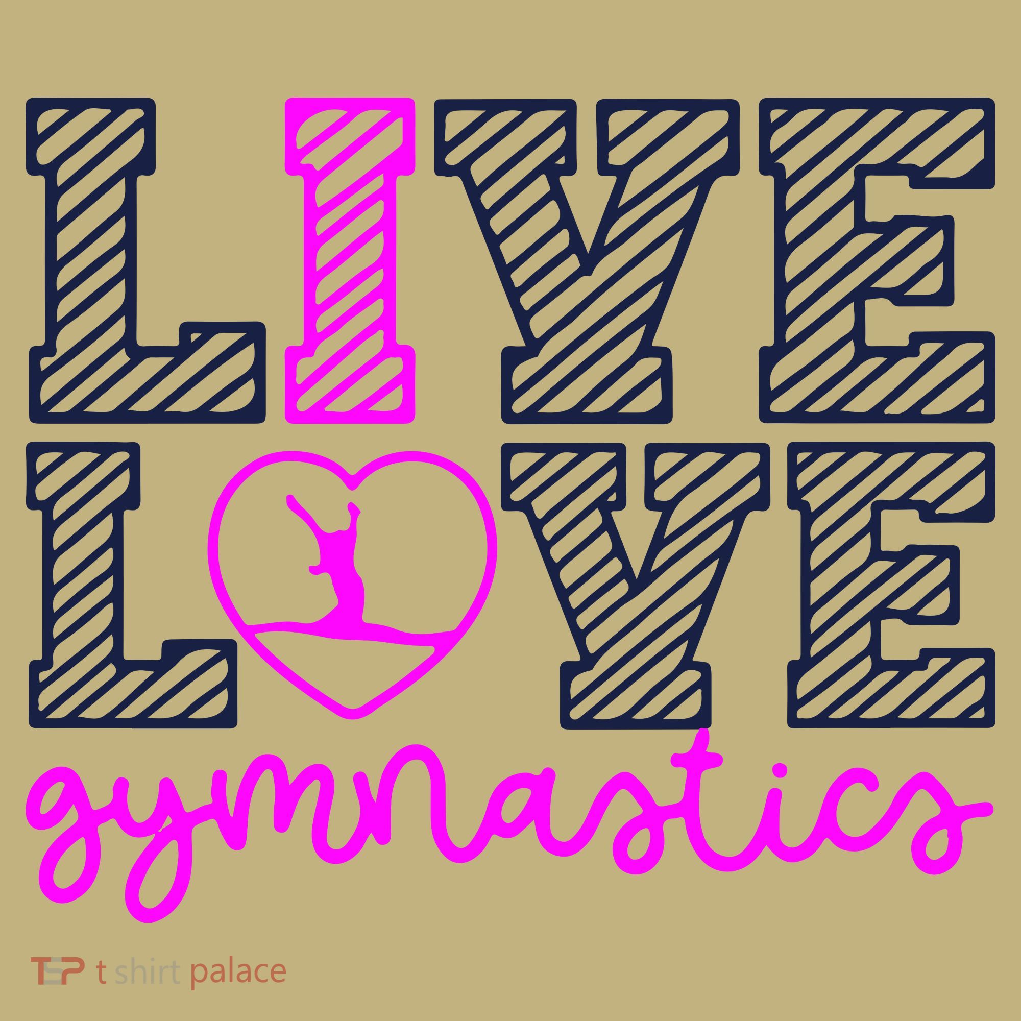 Live Love Gymnastics Long Sleeve Shirt
