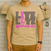 Live Love Gymnastics T-Shirt thumb 6