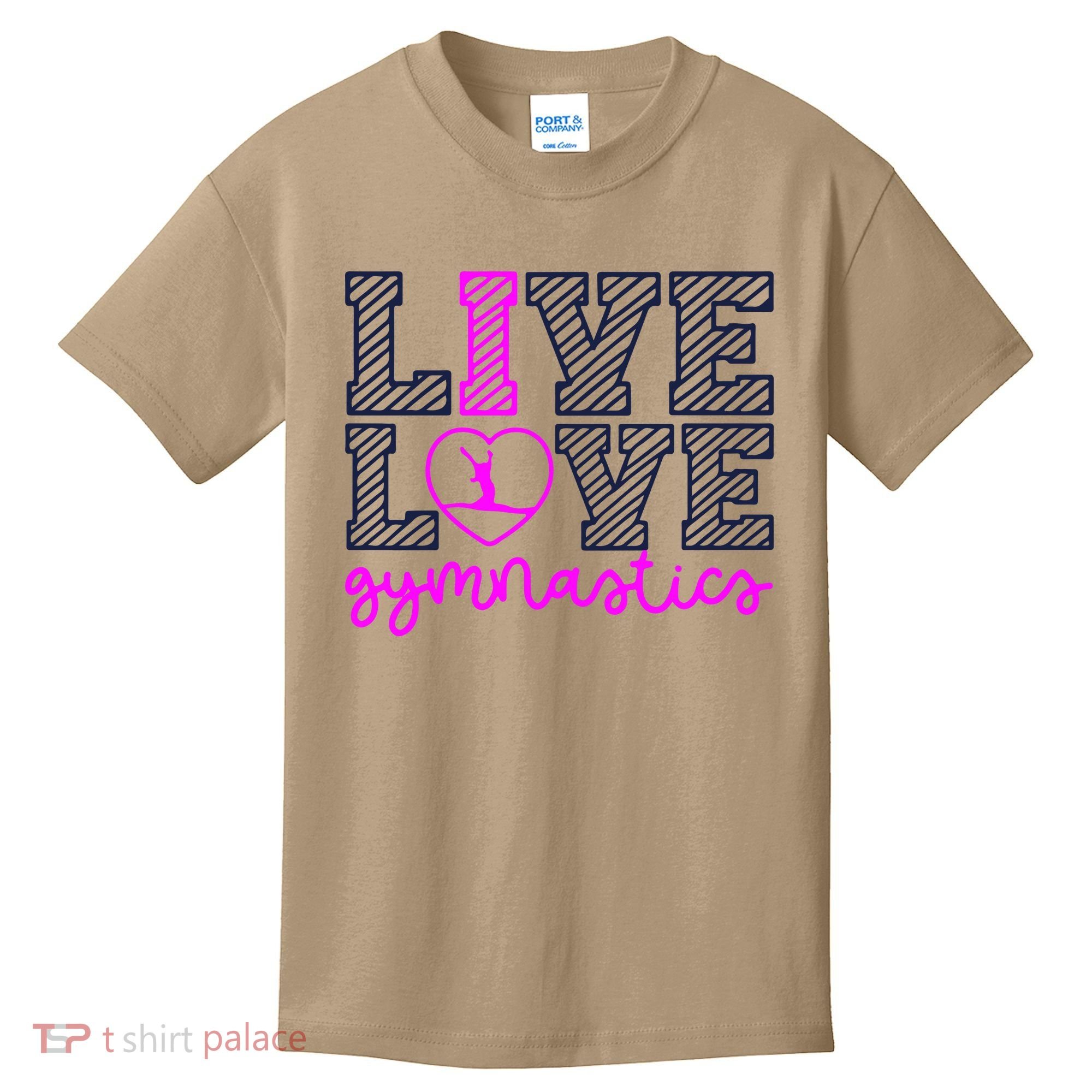 Live Love Gymnastics Kids T-Shirt