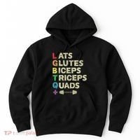 Lgbtq Lats Glutes Biceps Triceps Quads Weightlifting Hoodie thumb 0