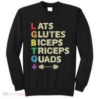 Lgbtq Lats Glutes Biceps Triceps Quads Weightlifting Sweatshirt thumb 0