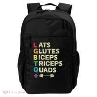 Lgbtq Lats Glutes Biceps Triceps Quads Weightlifting Backpack thumb 0