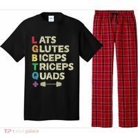 Lgbtq Lats Glutes Biceps Triceps Quads Weightlifting Pajama Set thumb 0