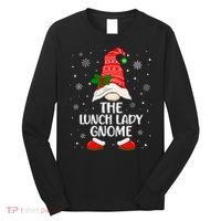 Lunch Lady Gnome Funny School Cafeteria Worker Christmas Long Sleeve Shirt thumb 0
