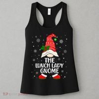Lunch Lady Gnome Funny School Cafeteria Worker Christmas Women's Tank Top thumb 3