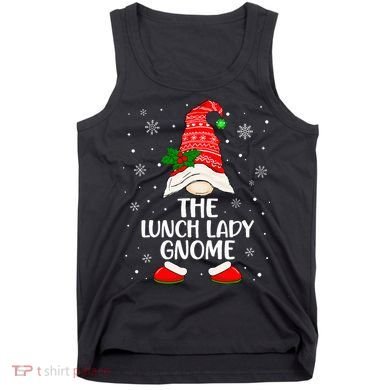 Lunch Lady Gnome Funny School Cafeteria Worker Christmas Tank Top