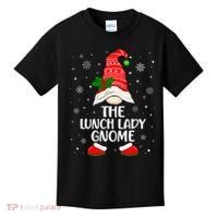 Lunch Lady Gnome Funny School Cafeteria Worker Christmas Kids T-Shirt thumb 0
