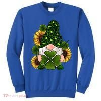 Leopard Love Gnomes Shamrock Irish Lucky St Patrick's Day Gift Sweatshirt thumb 0