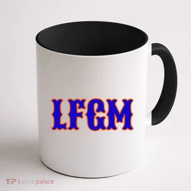 Lfgm | LetS Go Mets Coffee Mug back