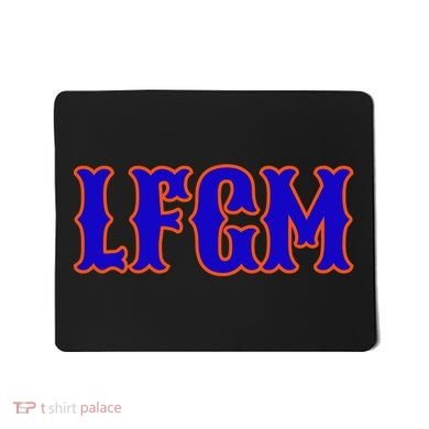Lfgm | LetS Go Mets Mousepad