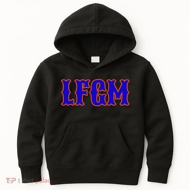 Lfgm | LetS Go Mets Kids Hoodie