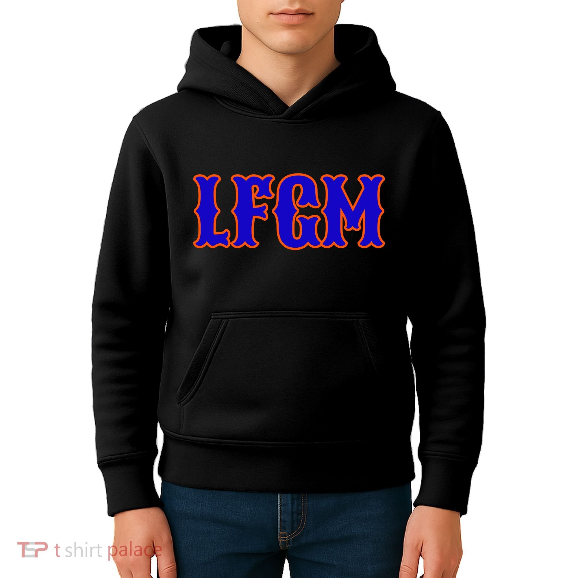 Lfgm | LetS Go Mets Kids Hoodie