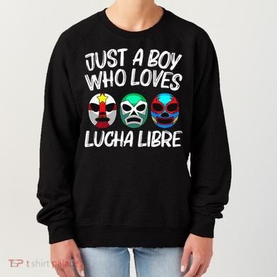 L.U.C.H.A L.I.B.R.E Gift Mexican Wrestling Mask Women's Sweatshirt