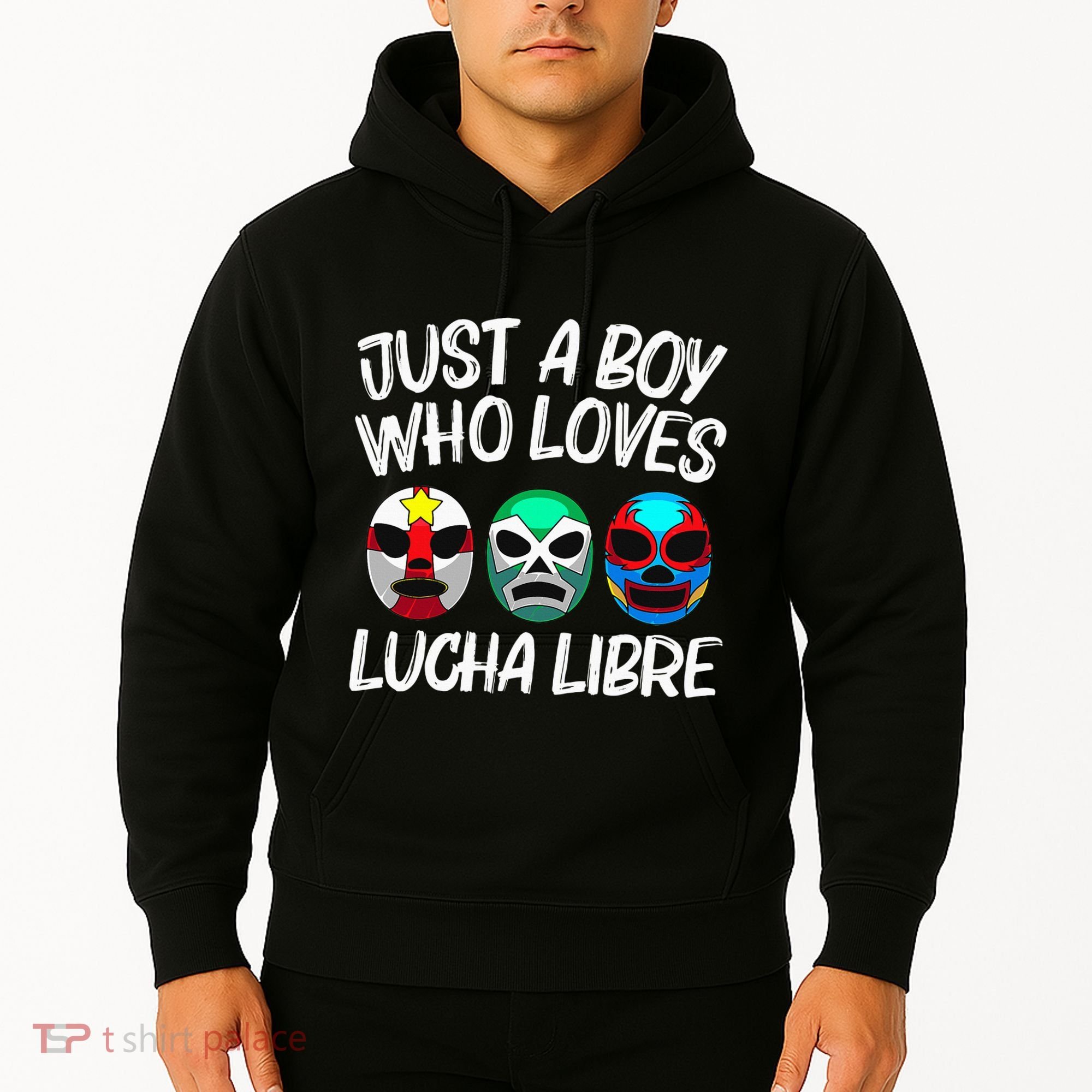 L.U.C.H.A L.I.B.R.E Gift Mexican Wrestling Mask Hoodie