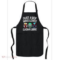 L.U.C.H.A L.I.B.R.E Gift Mexican Wrestling Mask Apron thumb 0