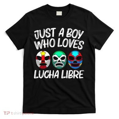 L.U.C.H.A L.I.B.R.E Gift Mexican Wrestling Mask T-Shirt