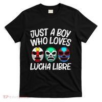 L.U.C.H.A L.I.B.R.E Gift Mexican Wrestling Mask T-Shirt thumb 0