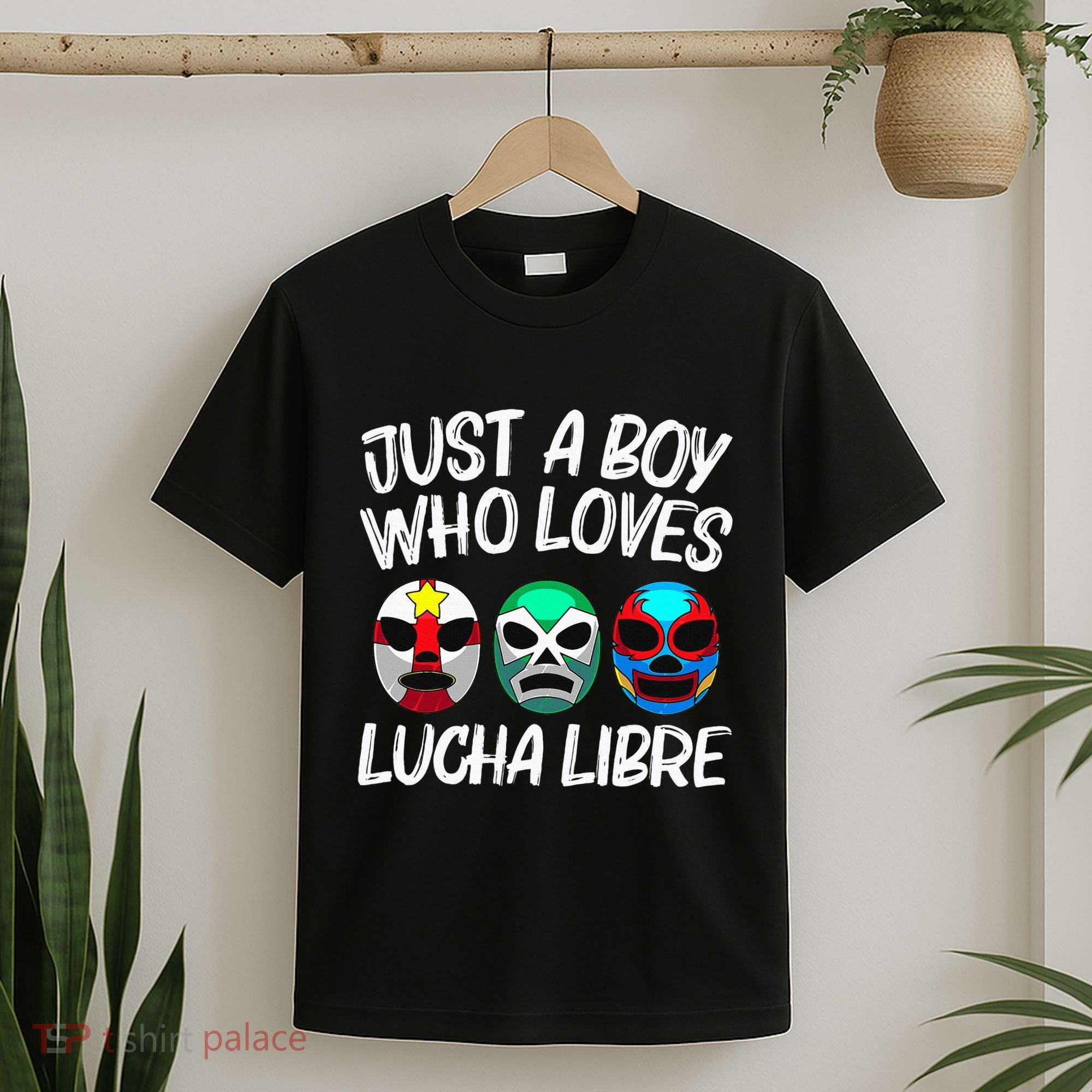 L.U.C.H.A L.I.B.R.E Gift Mexican Wrestling Mask T-Shirt
