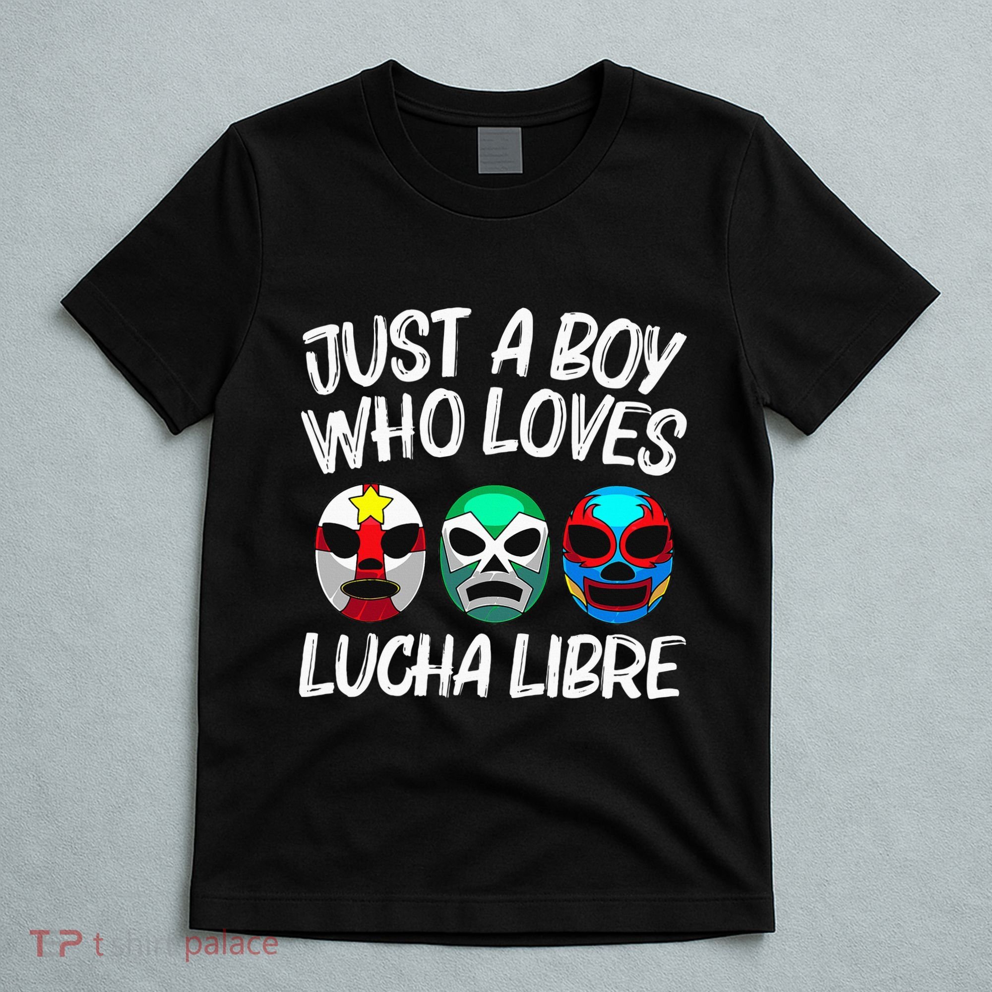L.U.C.H.A L.I.B.R.E Gift Mexican Wrestling Mask T-Shirt