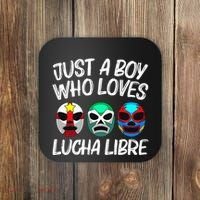 L.U.C.H.A L.I.B.R.E Gift Mexican Wrestling Mask Coaster thumb 0