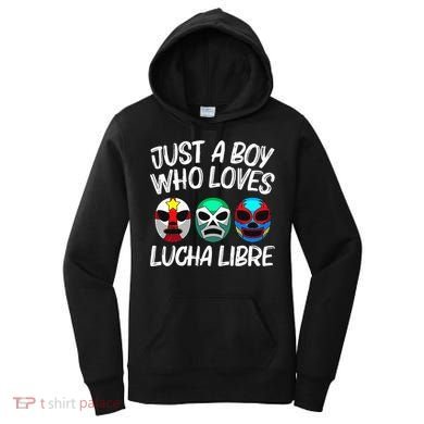 L.U.C.H.A L.I.B.R.E Gift Mexican Wrestling Mask Women's Hoodie