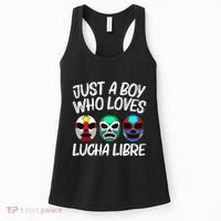 L.U.C.H.A L.I.B.R.E Gift Mexican Wrestling Mask Women's Tank Top thumb 0