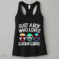 L.U.C.H.A L.I.B.R.E Gift Mexican Wrestling Mask Women's Tank Top thumb 3