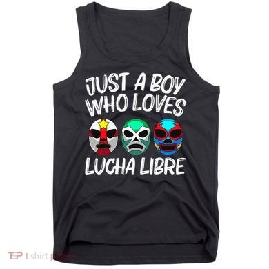 L.U.C.H.A L.I.B.R.E Gift Mexican Wrestling Mask Tank Top