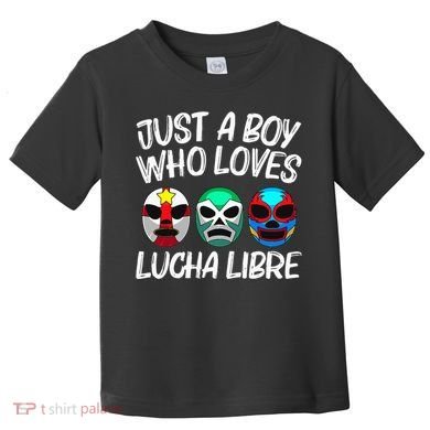 L.U.C.H.A L.I.B.R.E Gift Mexican Wrestling Mask Toddler T-Shirt