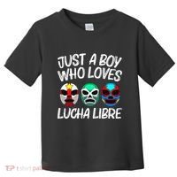 L.U.C.H.A L.I.B.R.E Gift Mexican Wrestling Mask Toddler T-Shirt thumb 0