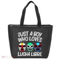 L.U.C.H.A L.I.B.R.E Gift Mexican Wrestling Mask Tote Bag thumb 0