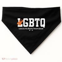 Lgbtq Legs Glutes Biceps Triceps Quads USA-Made Doggie Bandana thumb 0