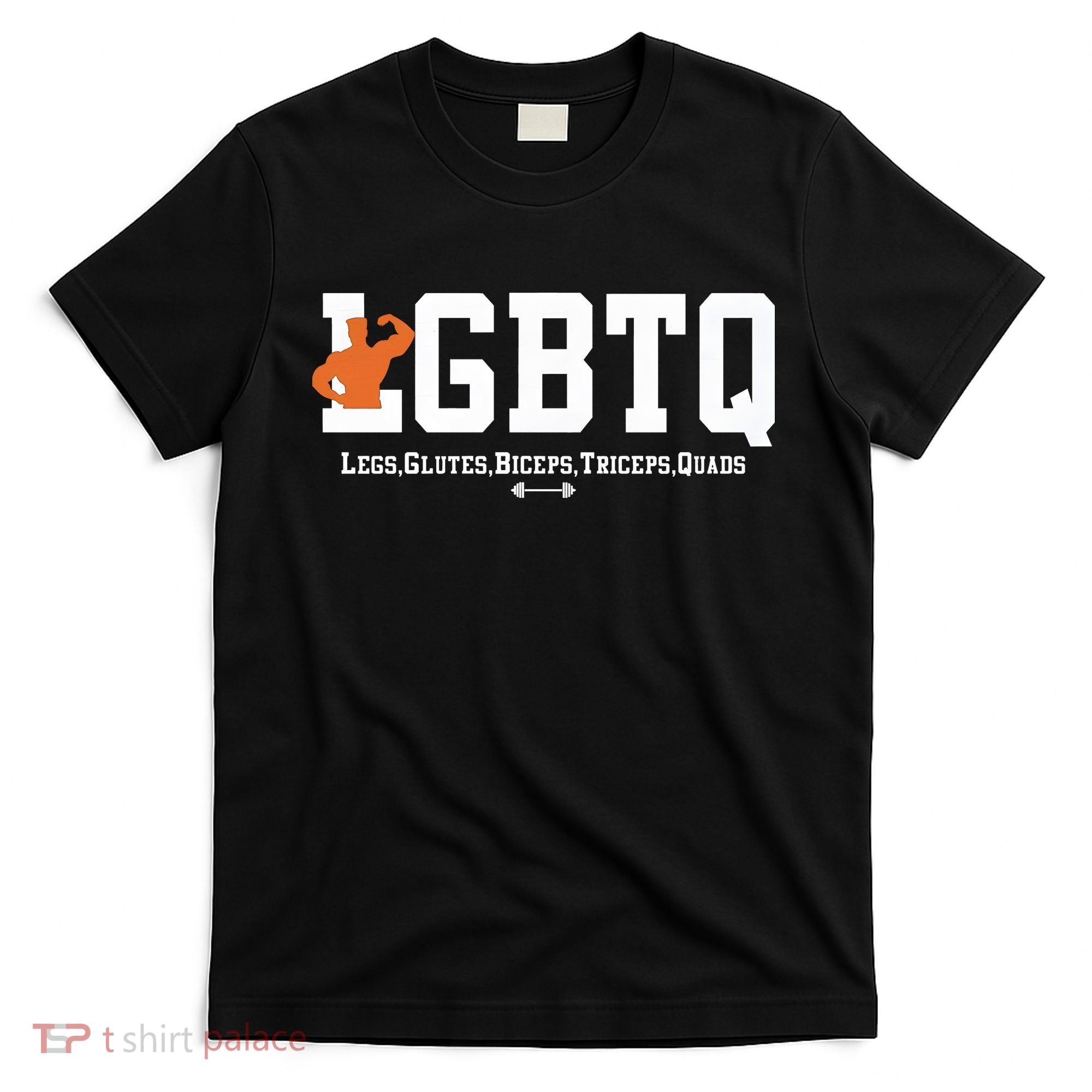 Lgbtq Legs Glutes Biceps Triceps Quads T-Shirt