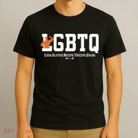 Lgbtq Legs Glutes Biceps Triceps Quads T-Shirt thumb 3