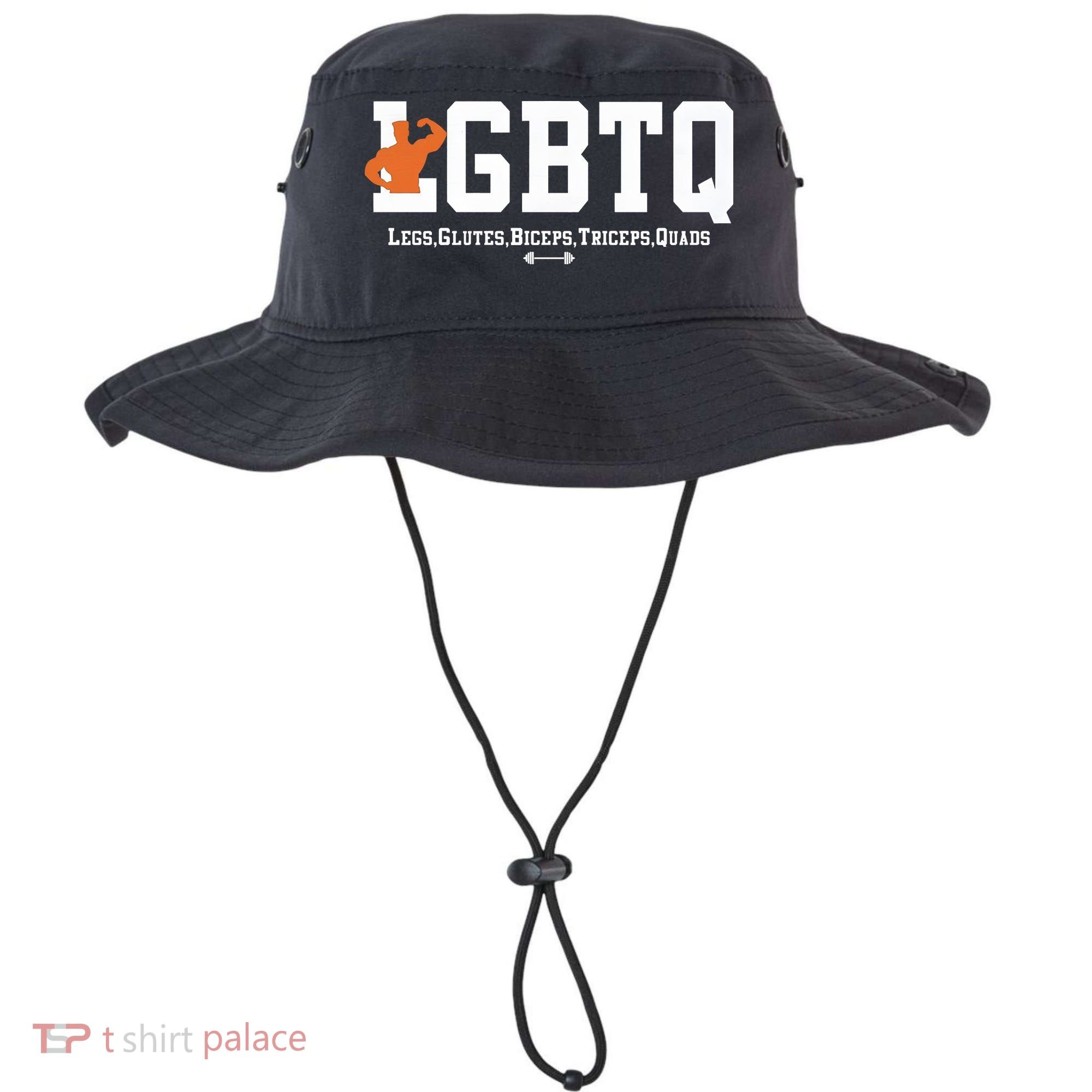 Lgbtq Legs Glutes Biceps Triceps Quads Bucket Hat