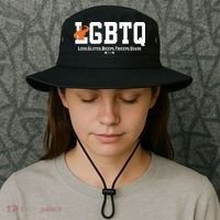 Lgbtq Legs Glutes Biceps Triceps Quads Bucket Hat thumb 3