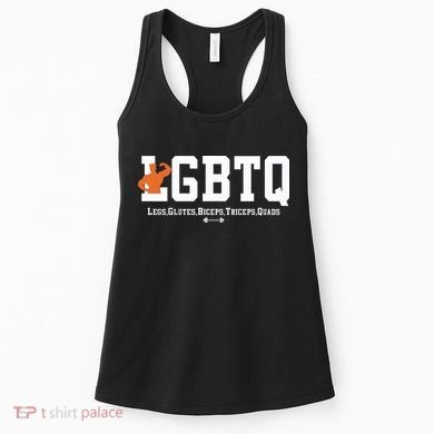 Lgbtq Legs Glutes Biceps Triceps Quads Women's Tank Top