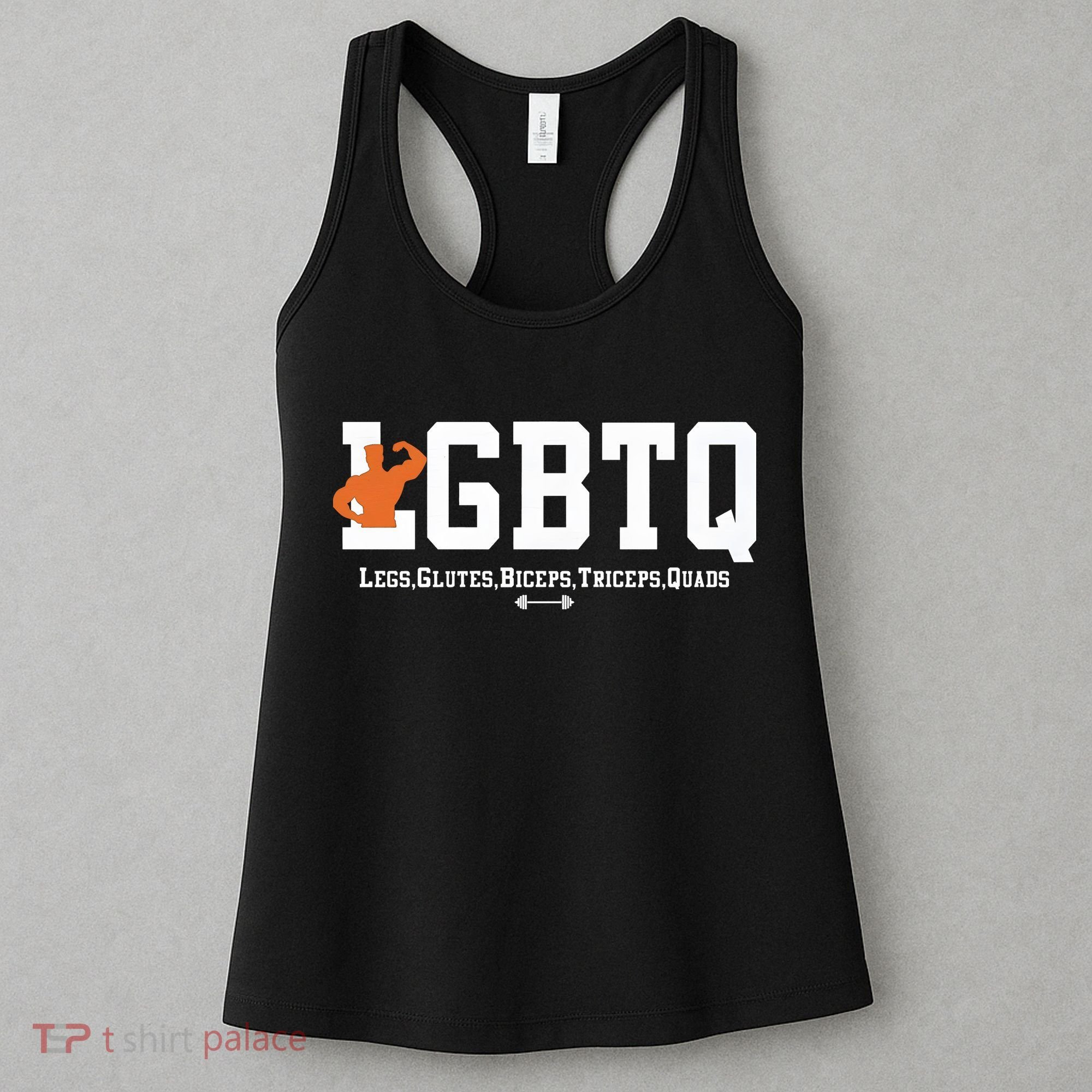 Lgbtq Legs Glutes Biceps Triceps Quads Women's Tank Top