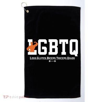 Lgbtq Legs Glutes Biceps Triceps Quads Golf Towel