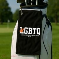 Lgbtq Legs Glutes Biceps Triceps Quads Golf Towel thumb 2